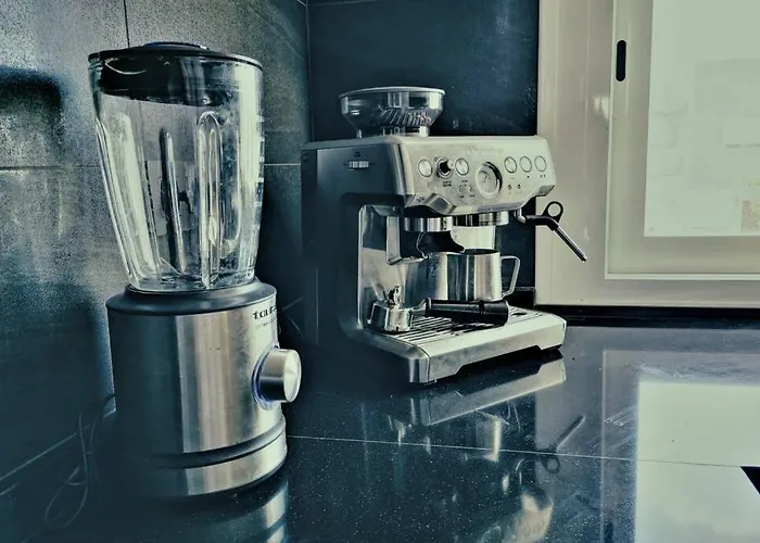 דירה Black Sun. Modern Penthouse In